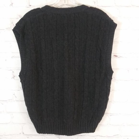 Pendleton Woolen Mills Men's Vtg Gray Sweater Vest - Picture 6 of 7